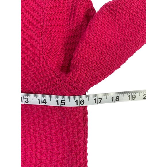Old Navy Women's Fuchsia Ribbed Sweater - Picture 6 of 8